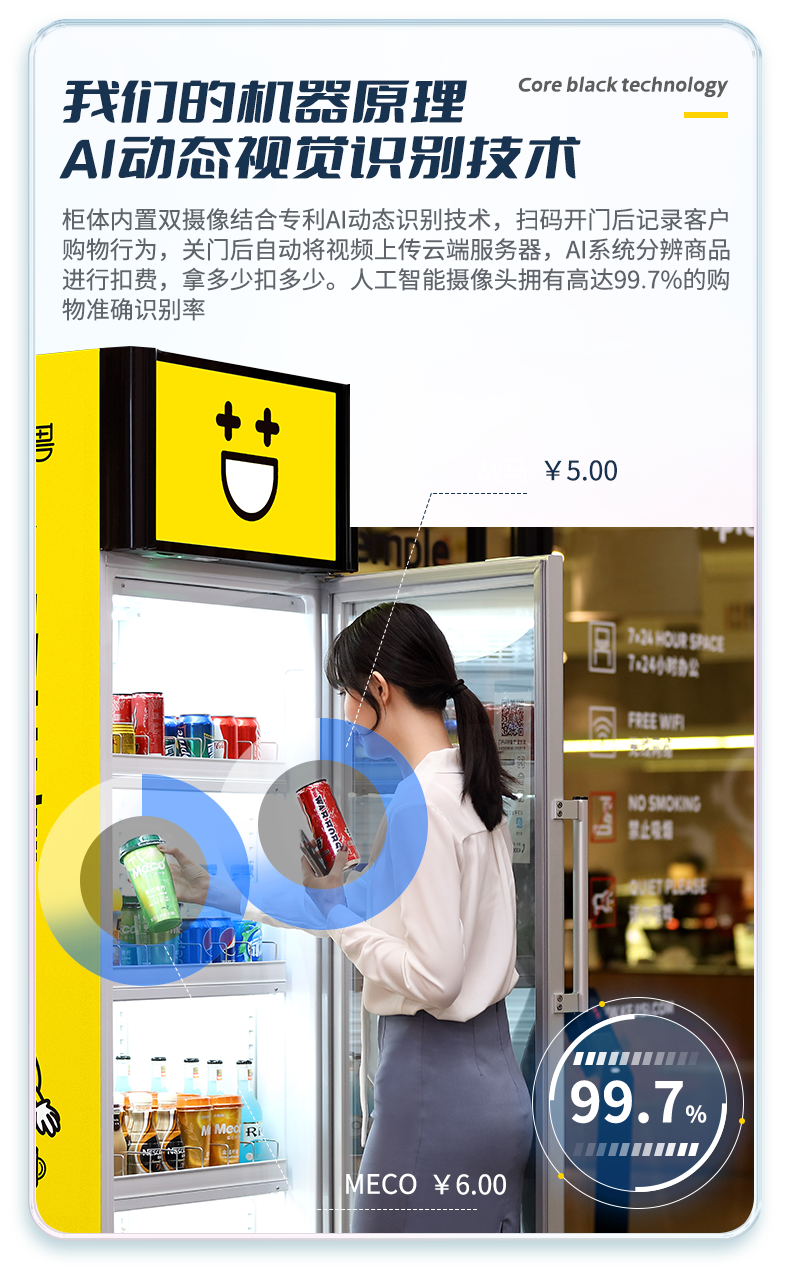 動態視覺識別智能售貨柜的應用場景有哪些？